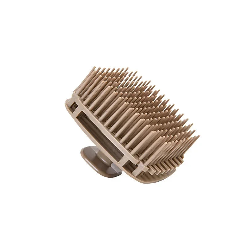 1pcs Square Shampoo Brush Head Scalp Massage Comb Hair Comb Bath Shower Brush Body Scrub Exfoliator Salon Hairdressing Tools