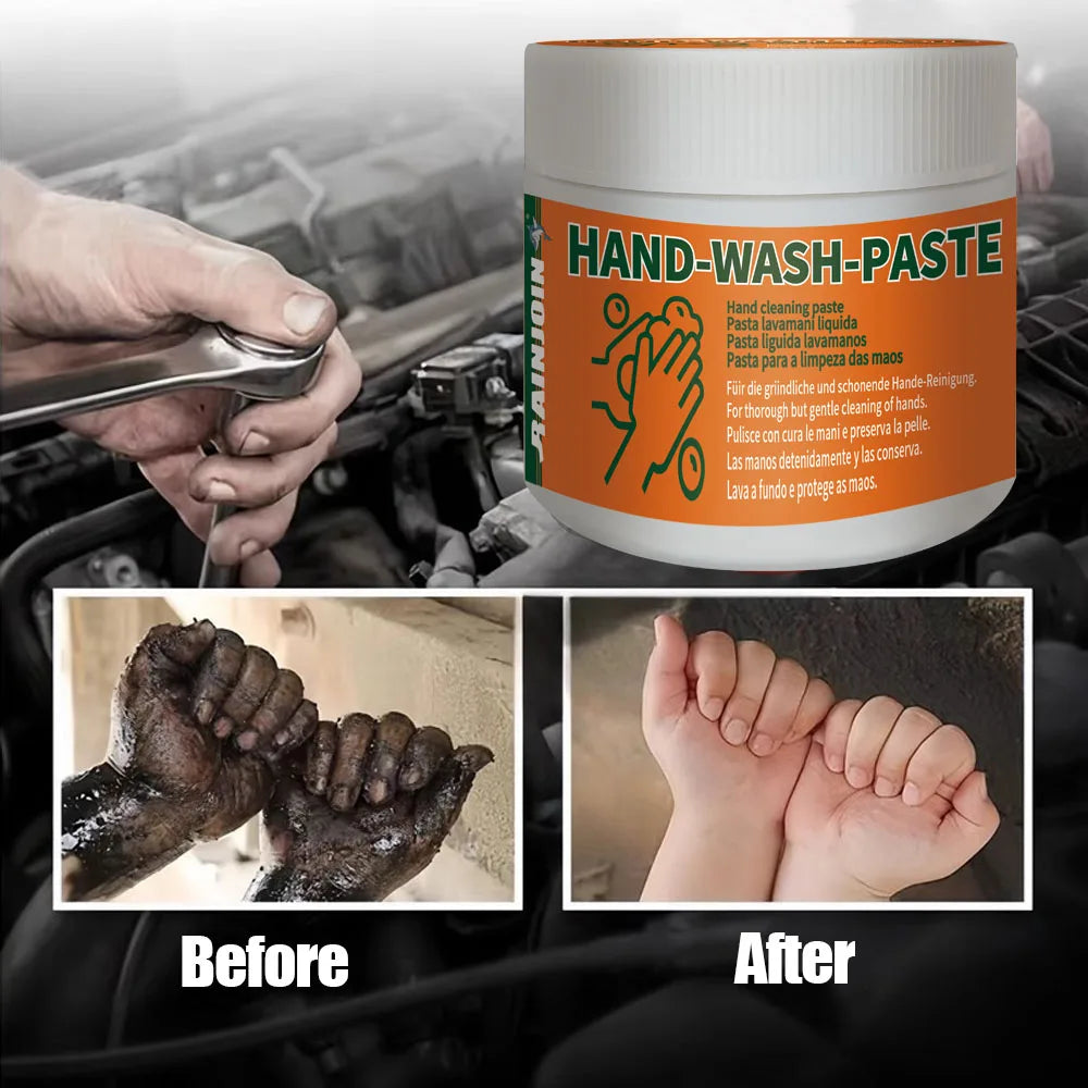 Industrial Hand Wash Paste for Car Repair Remove Grease/Engine Oil/Machine Grime Automotive Repair Oil Stain Scrub Paste